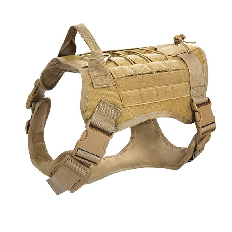 utdoor Tactical Camouflage Dog Coat Runpin Qx-0019 Dog Vest Medium Large Sturdy Durable Dog Chest Back Pet Supplies
